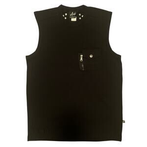 Andrew Christian Special Forces Capsule Pocket Muscle Tee Shirt Black Medium